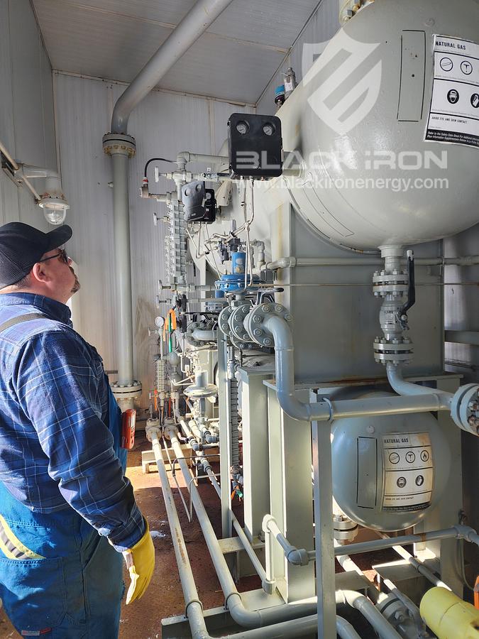 Used 36" Horizontal Sour Separator(1440 psi) with Blowcase(1650 psi)