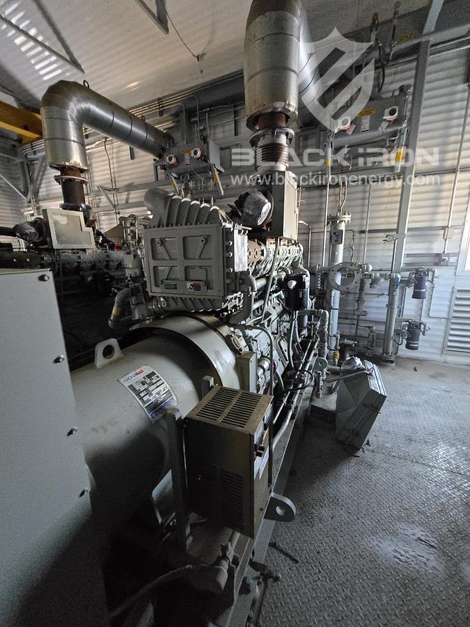 Used Dual Waukesha H24GL Marathon 350 kW Genset