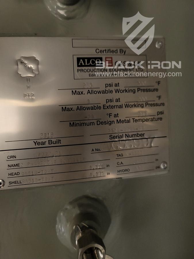 New Surplus 200 MMSCFD Refrig Plant