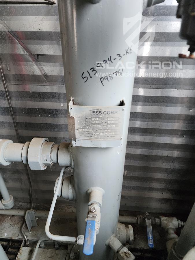 Used 1150 hp CAT G3516LE-A3 GE Gemini ES602 2-Stage Sour (1 of 2 Available)