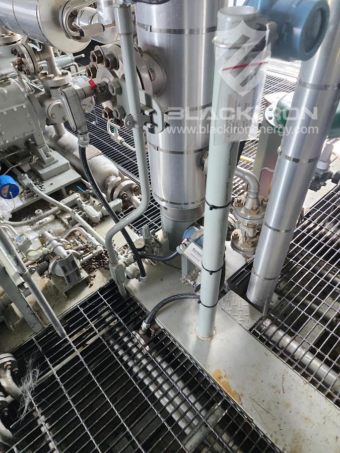 Used 169 hp Cat 3306TA Ariel JG4-4 Acid Gas Compressor