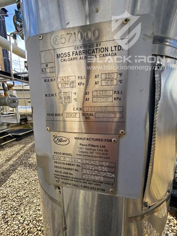 Used 15 MMSCFD Refrig Plant