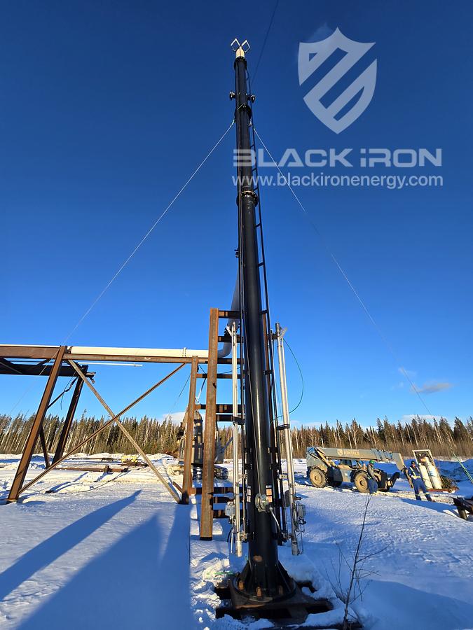 New Surplus 16" OD x 60' H Flare Stack