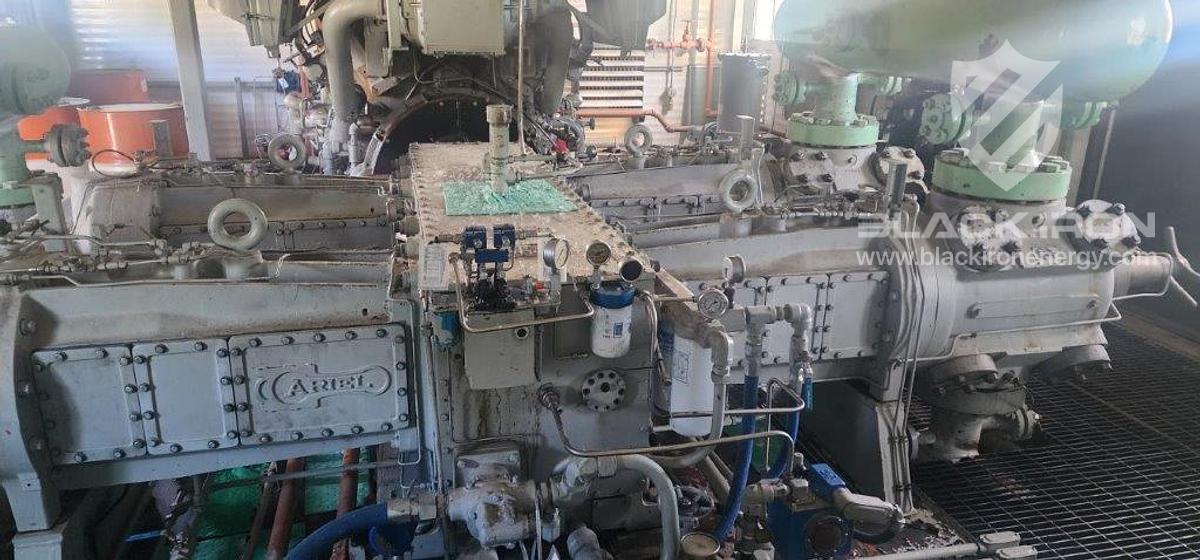 Used 1480 hp Waukesha L7042GSI Ariel JGK/4 2-Stage Sour Recip