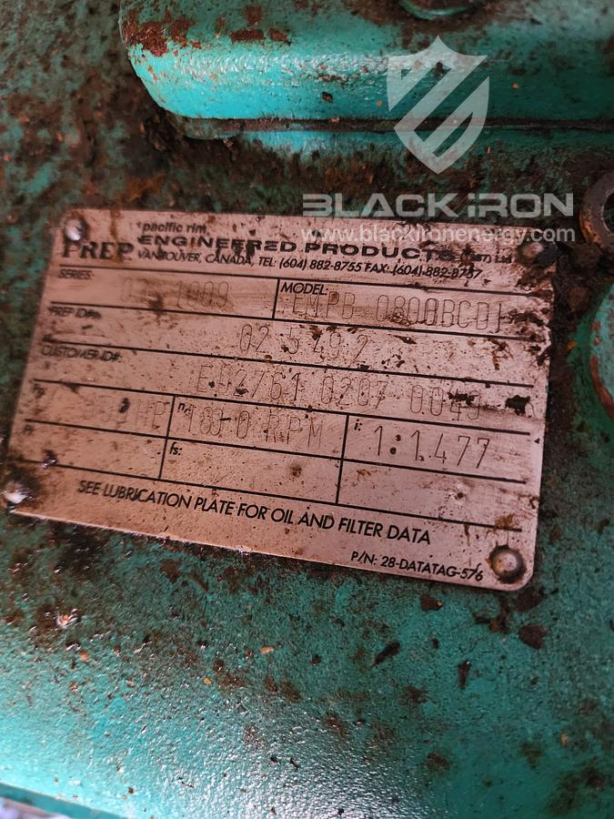 Used 600 hp Caterpillar 3412 Frick 355L Sour