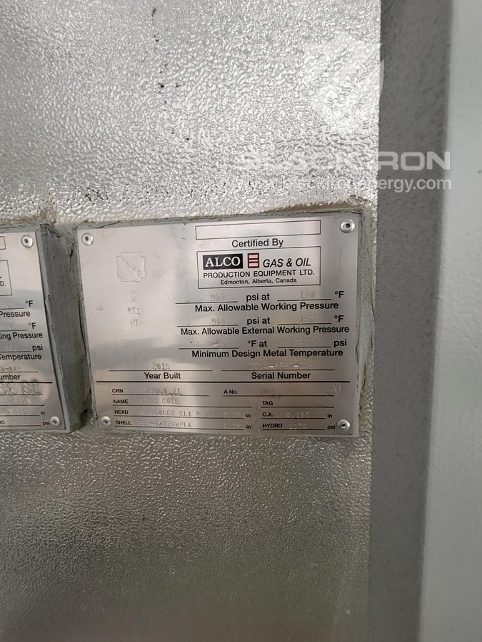 New Surplus 200 MMSCFD Refrig Plant