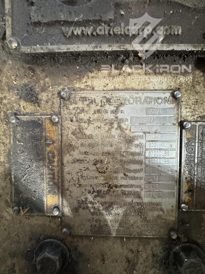 Used 4962 HP CAT 3612, JGD/6 3 Stage Sour