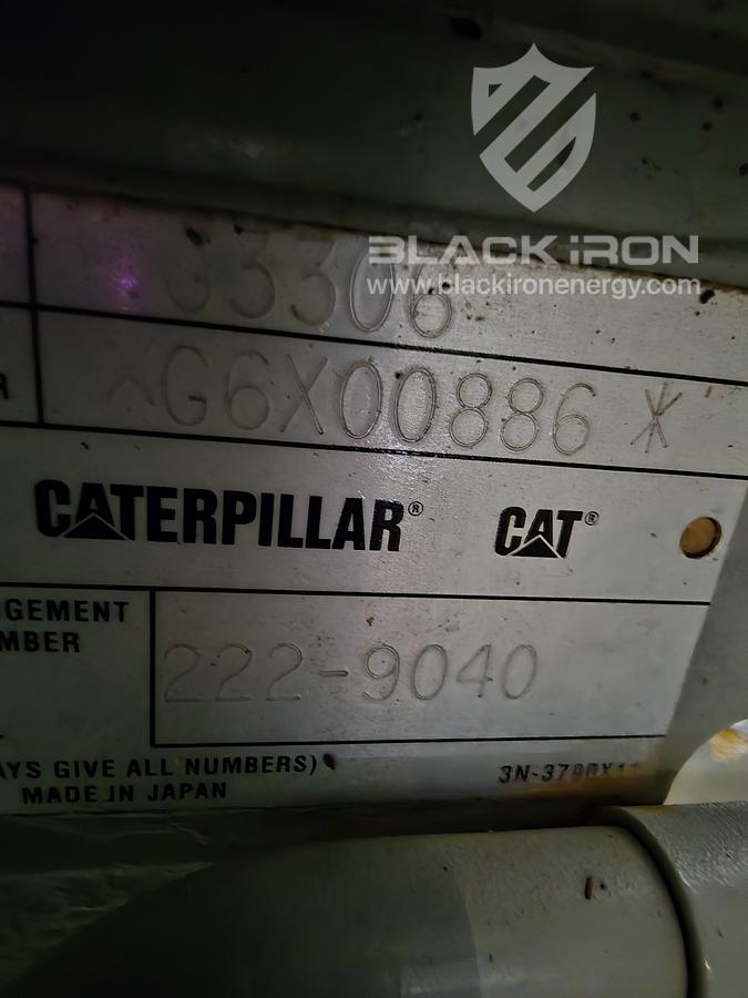 Used 169 hp Cat 3306TA Ariel JG4-4 Acid Gas Compressor