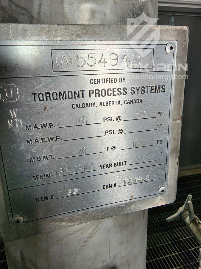Used 400hp Ariel JGJ4, 5 Stage Acid Gas Compressor