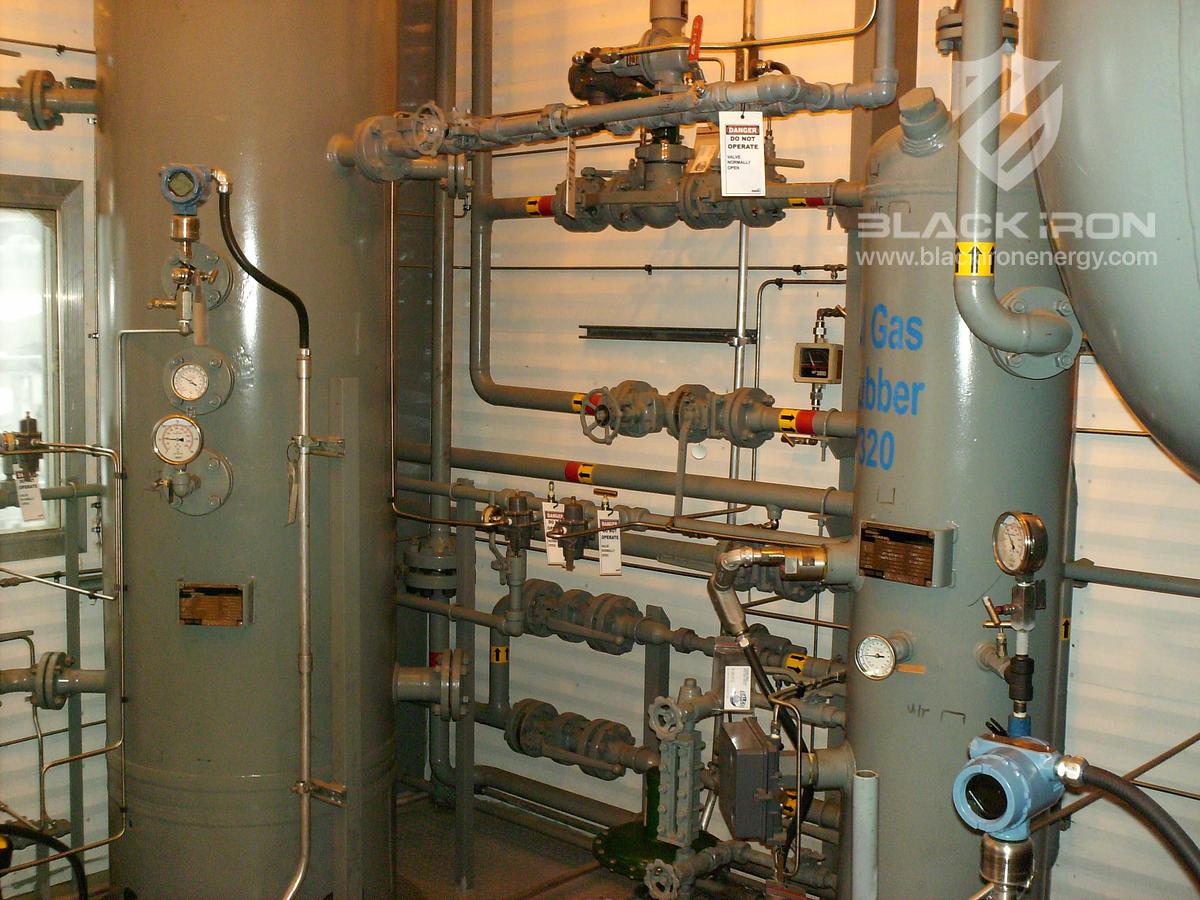 Used 54" OD X 20' S/S x 1595 psig MAWP 3-Phase (Dressed 2 Phase) Sour Inlet Seperator