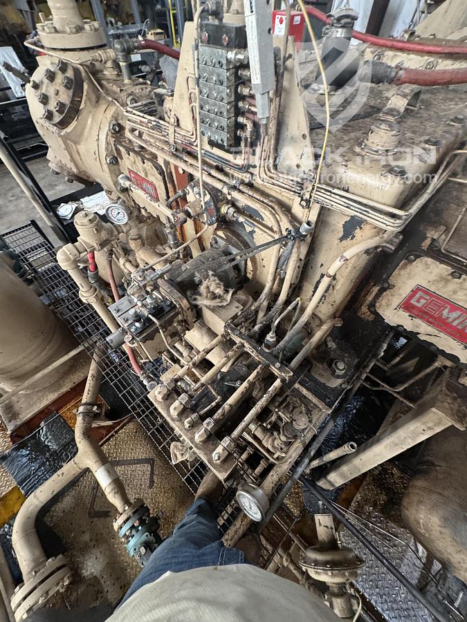 Used 2500 HP CAT G3608 2 Stage Sweet Gemini F117