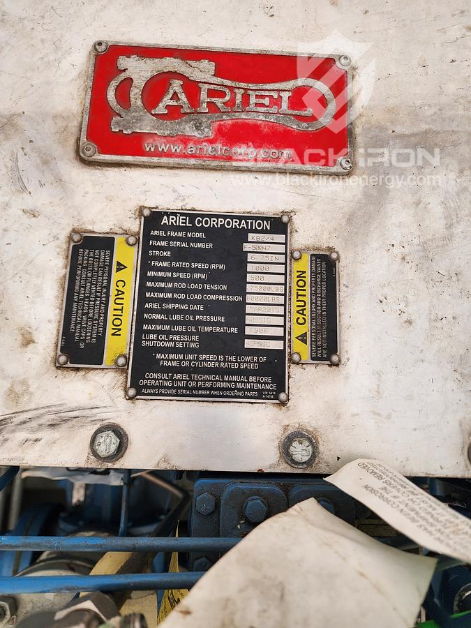 New Surplus New Surplus 3665 hp Caterpillar G3612LE-A3 Ariel KBZ/4