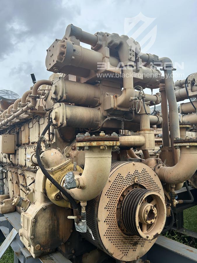 Used 2370 hp CAT 3608TA Ariel JGD/4 4-Stage Sour Recip Unit #090132