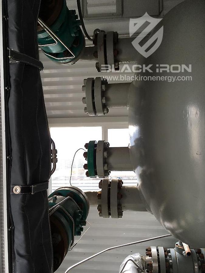 Used 48" X 16' 2127 psi Sour Horizontal 3 Phase Separator