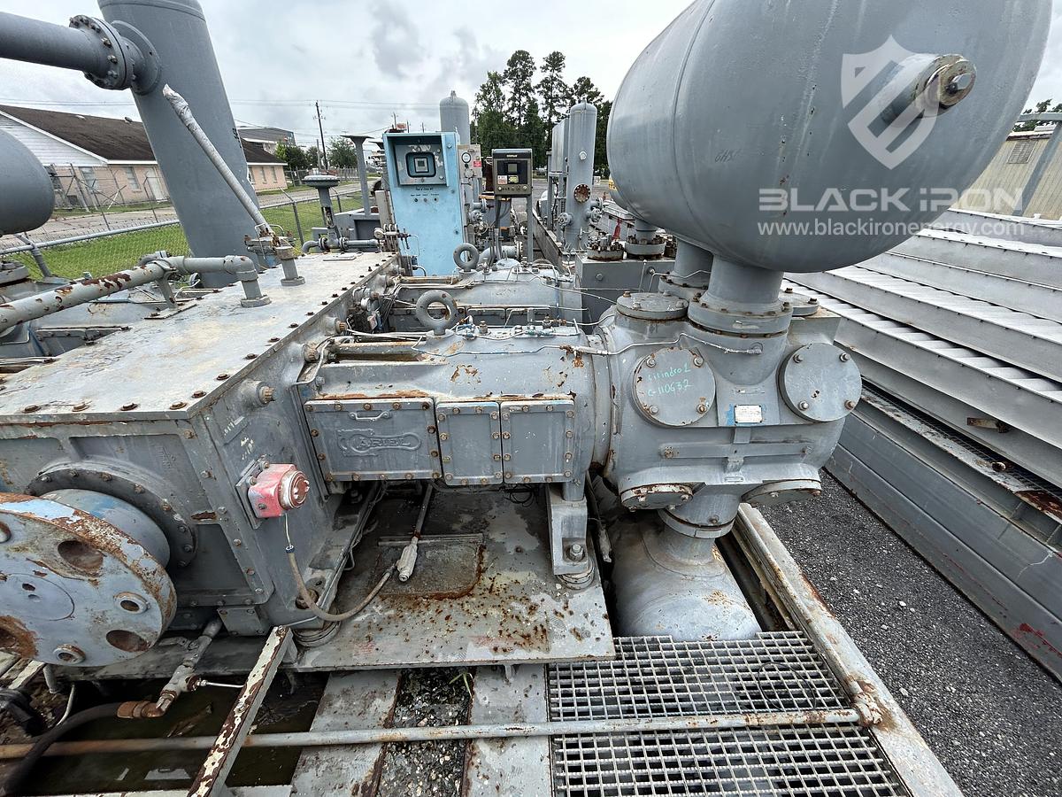 Used 2370 hp CAT 3608TA Ariel JGD/4 4-Stage Sour Recip Unit #090132