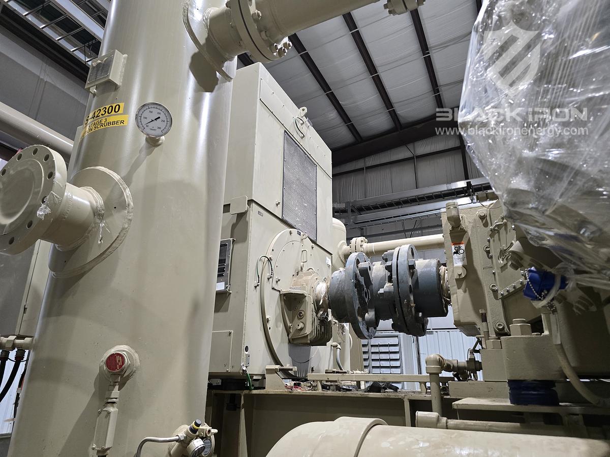 Used 5500 hp GE Electric Drive Ariel KBZ/6 4-Stage (1 of 4 Available)