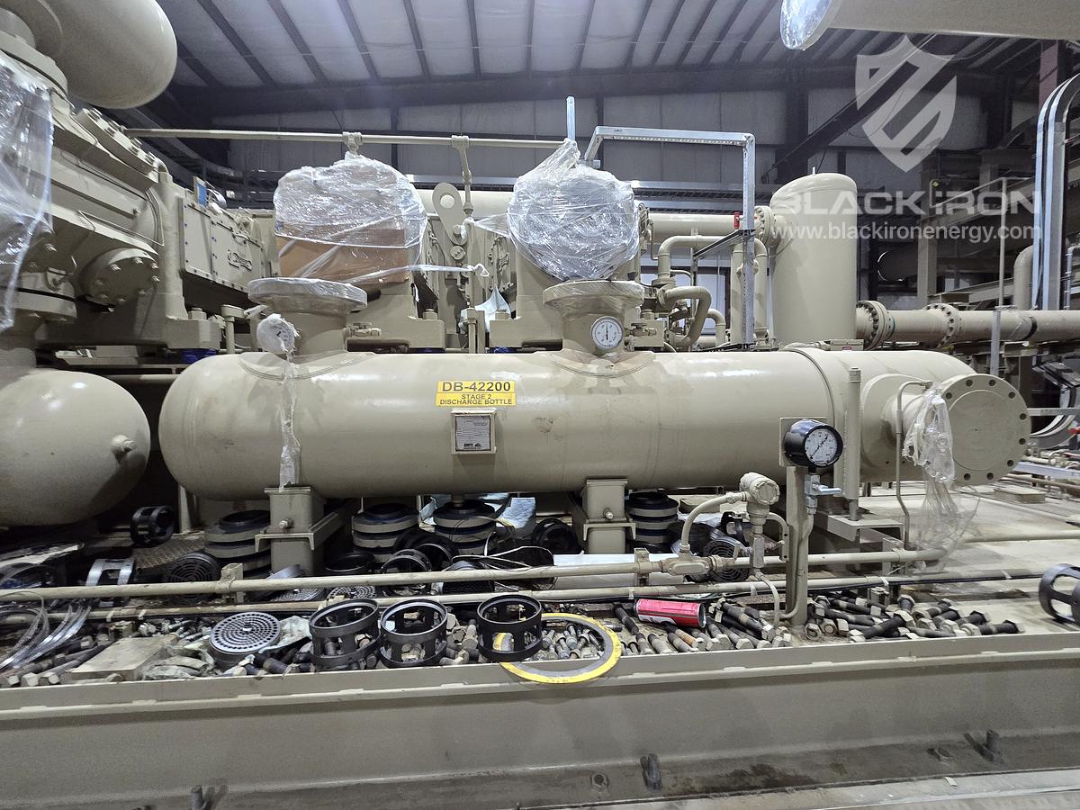 Used 5500 hp GE Electric Drive Ariel KBZ/6 4-Stage (1 of 4 Available)