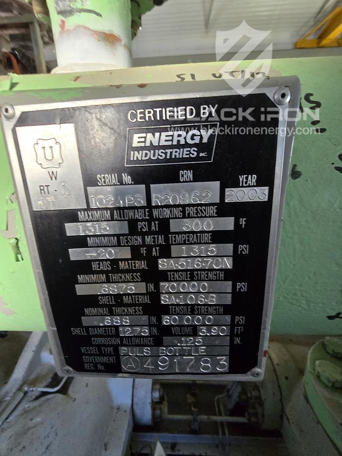 Used 1480 hp Waukesha L7042GSI Ariel JGK/4 2-Stage Sour Recip