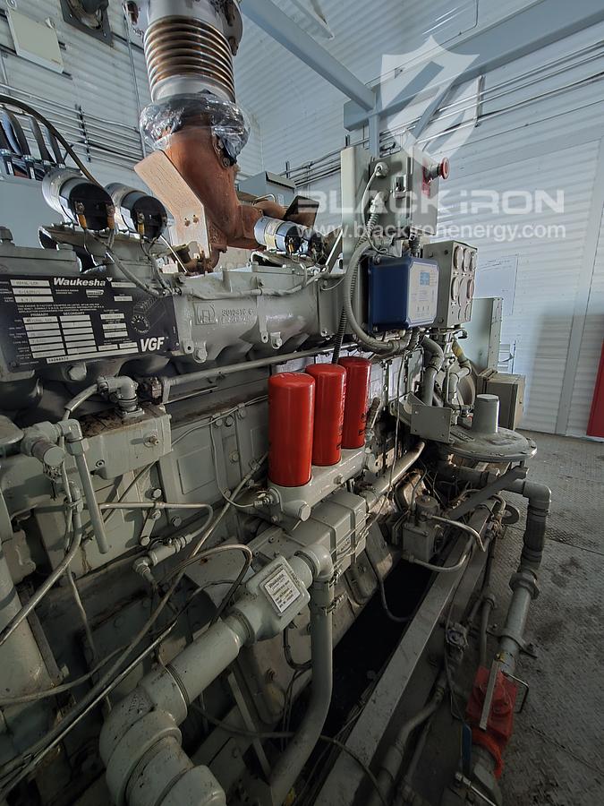 Used Dual Waukesha H24GL Marathon 350 kW Genset