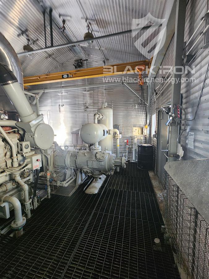 Used 1150 hp CAT G3516LE-A3 GE Gemini ES602 2-Stage Sour (1 of 2 Available)