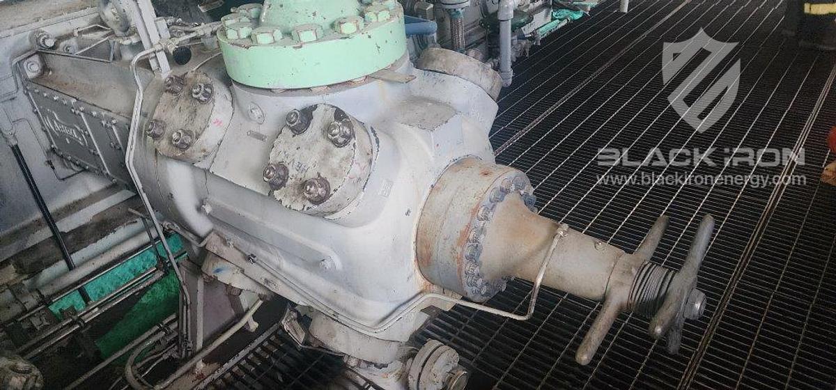 Used 1480 hp Waukesha L7042GSI Ariel JGK/4 2-Stage Sour Recip