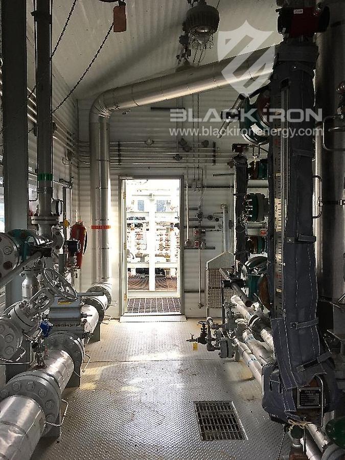 Used 48" X 16' 2127 psi Sour Horizontal 3 Phase Separator