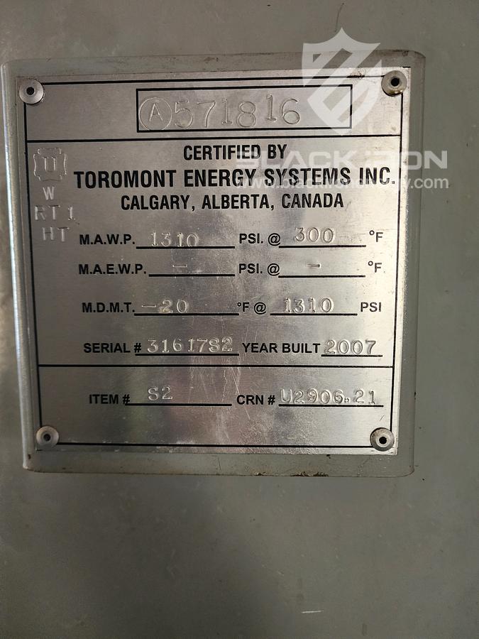 Used 1150 hp CAT G3516LE-A3 GE Gemini ES602 2-Stage Sour (1 of 2 Available)