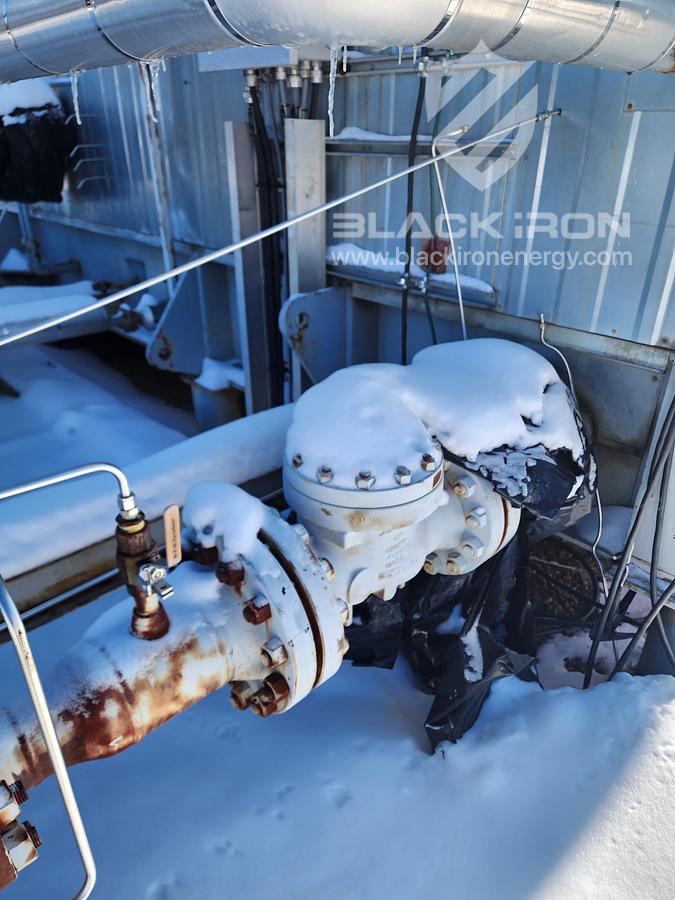 Used 36" Horizontal Sour Separator(1440 psi) with Blowcase(1650 psi)