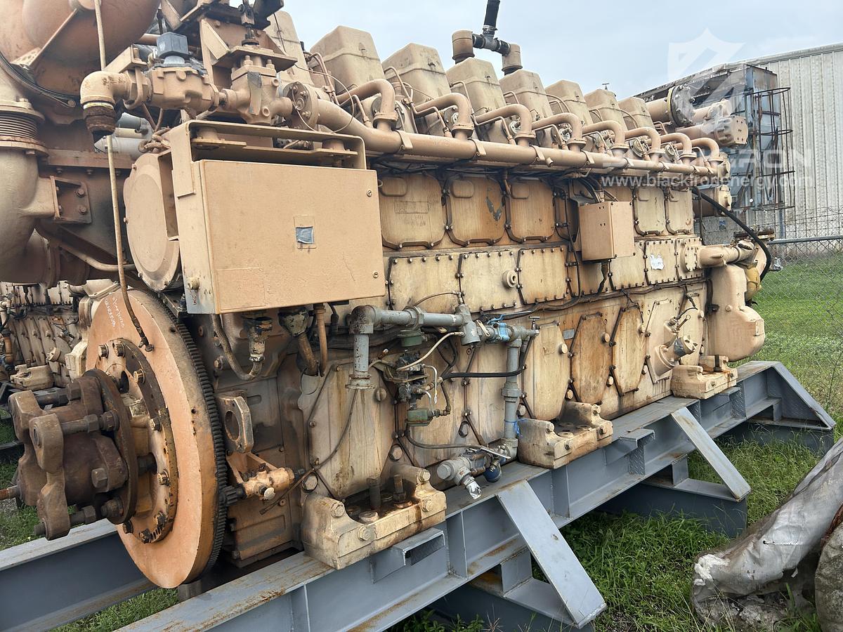 Used 2370 hp CAT 3608TA Ariel JGD/4 4-Stage Sour Recip Unit #090132
