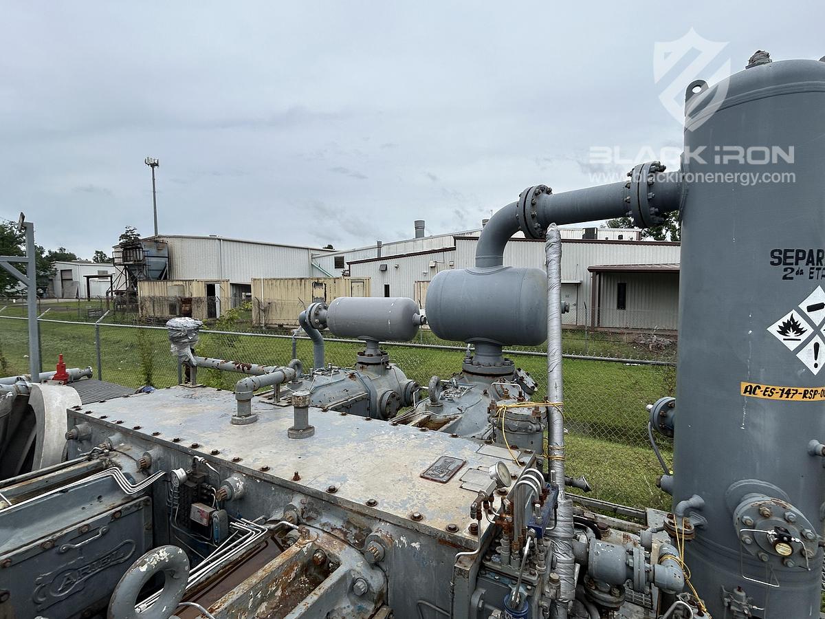 Used 2370 hp CAT 3608TA Ariel JGD/4 4-Stage Sour Recip Unit #090132