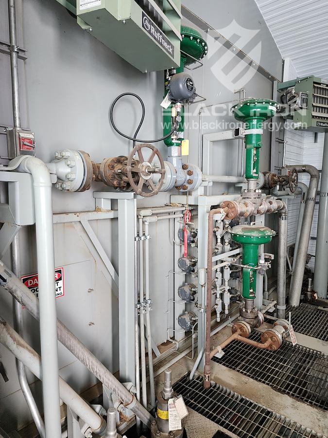 Used 400hp Ariel JGJ4, 5 Stage Acid Gas Compressor