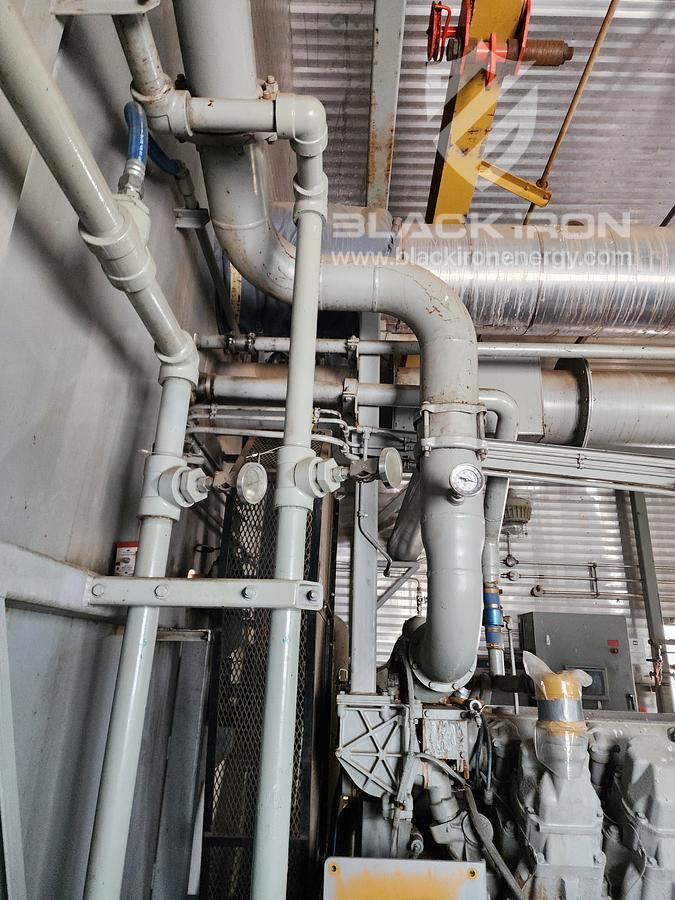 Used 1150 hp CAT G3516LE-A3 GE Gemini ES602 2-Stage Sour (1 of 2 Available)