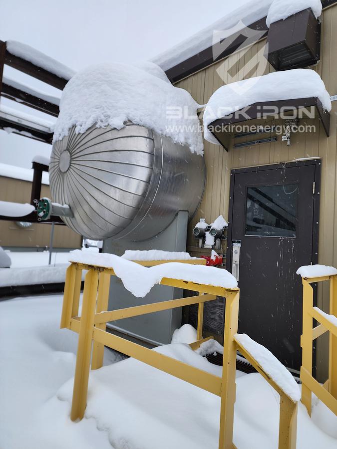 New Surplus 66" ID x 15' S/S x 50 psig Flare Knockout Drum