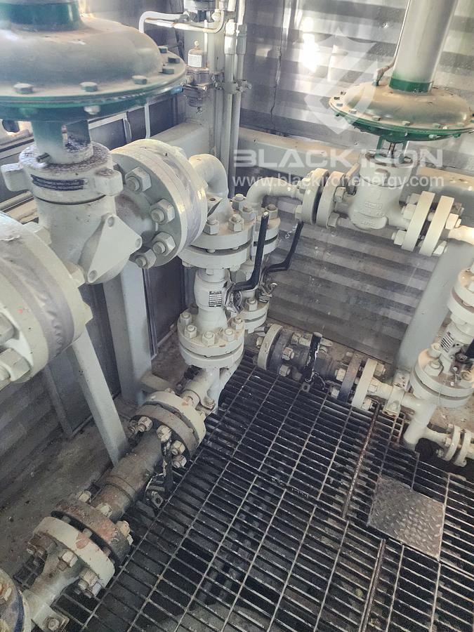 Used 1150 hp CAT G3516LE-A3 GE Gemini ES602 2-Stage Sour (1 of 2 Available)