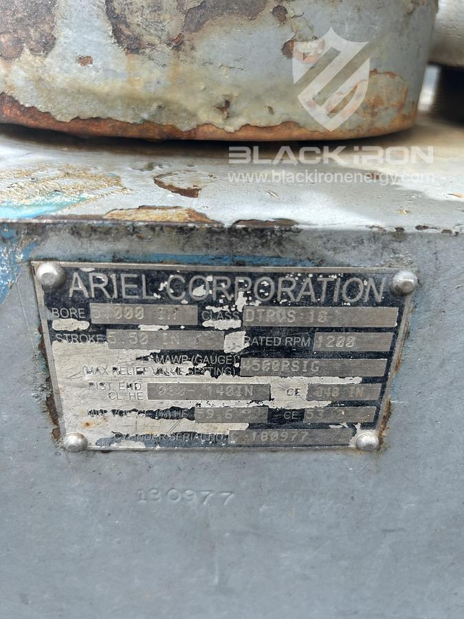 Used 2370 hp CAT 3608TA Ariel JGD/4 4-Stage Sour Recip Unit #090132