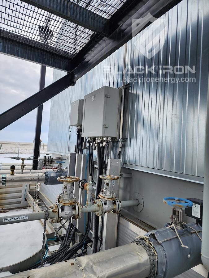 Used 400hp Ariel JGJ4, 5 Stage Acid Gas Compressor