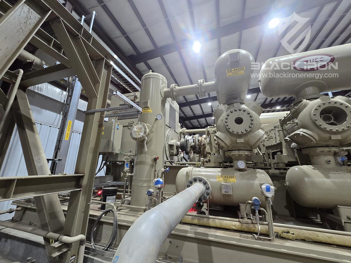 Used 5500 hp GE Electric Drive Ariel KBZ/6 4-Stage (1 of 4 Available)