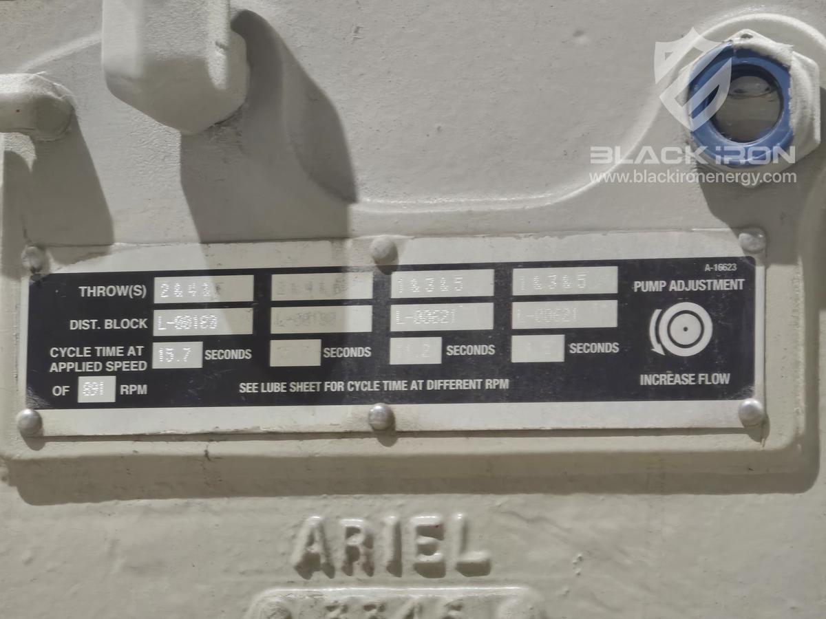 Used 5500 hp GE Electric Drive Ariel KBZ/6 4-Stage (1 of 4 Available)
