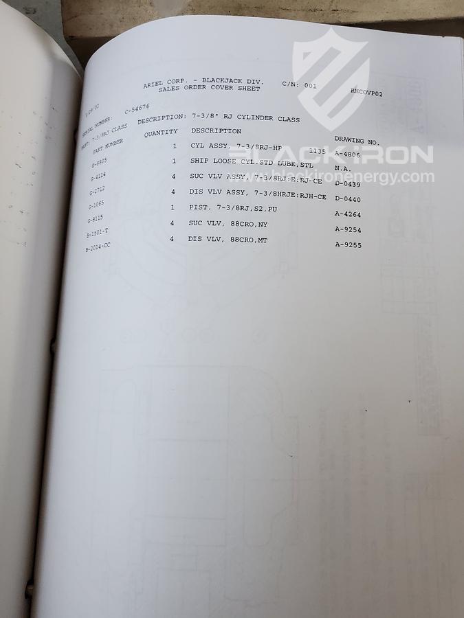 Used 3412 JGJ4 3 stage sour