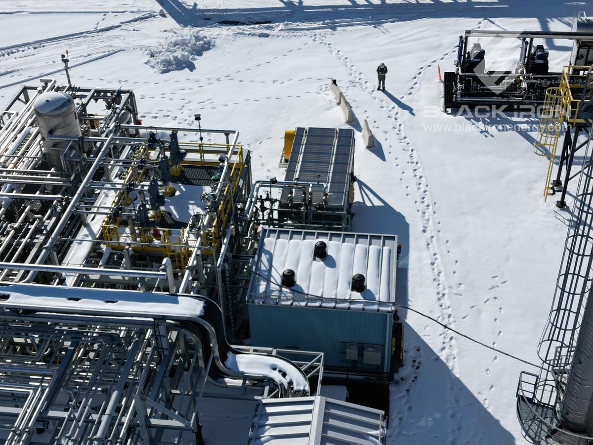 Used Crude Oil Frac Plant