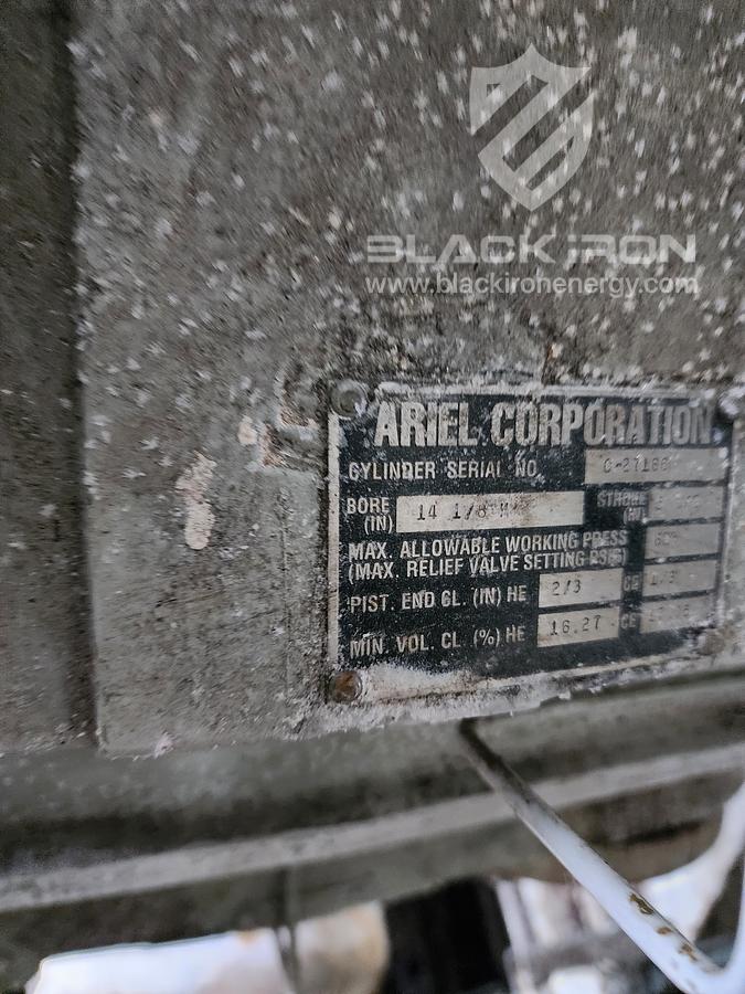 Used Wauk 7042GSI, Ariel JGK4, Reciprocating, 3 stage sweet