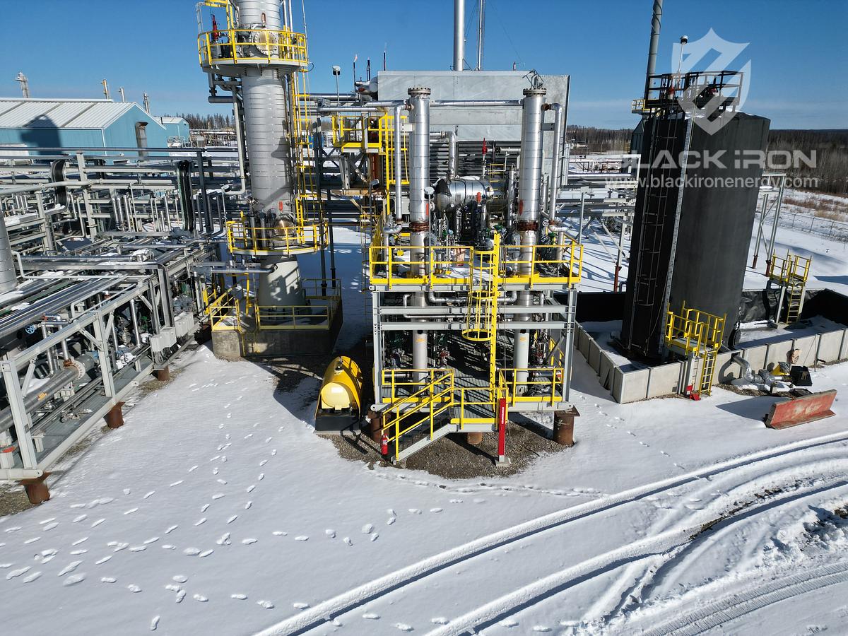 Used Crude Oil Frac Plant