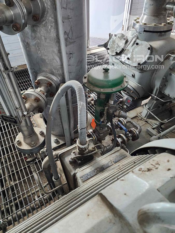Used 400hp Ariel JGJ4, 5 Stage Acid Gas Compressor