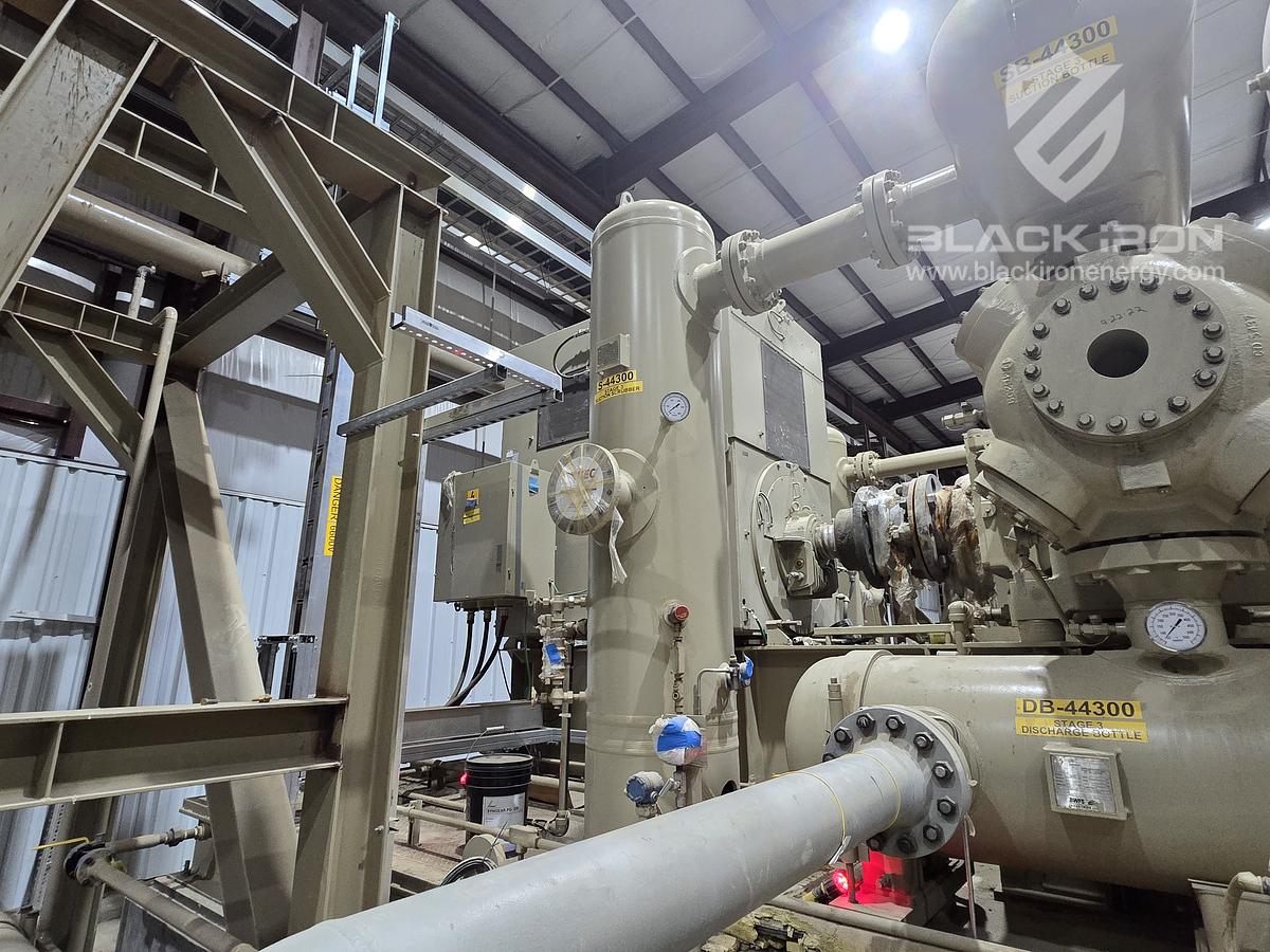 Used 5500 hp GE Electric Drive Ariel KBZ/6 4-Stage (1 of 4 Available)