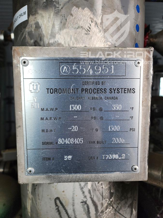 Used 400hp Ariel JGJ4, 5 Stage Acid Gas Compressor