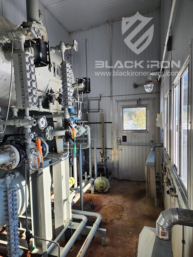 Used 36" Horizontal Sour Separator(1440 psi) with Blowcase(1650 psi)