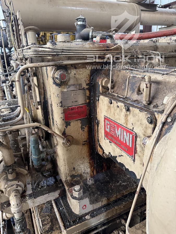 Used 2500 HP CAT G3608 2 Stage Sweet Gemini F117