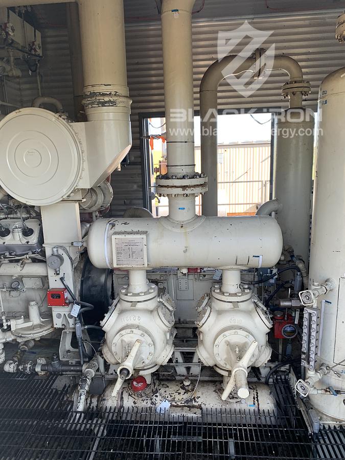 Used 400 hp Cat 3408TA Ariel JGA4 3-Stage Recip