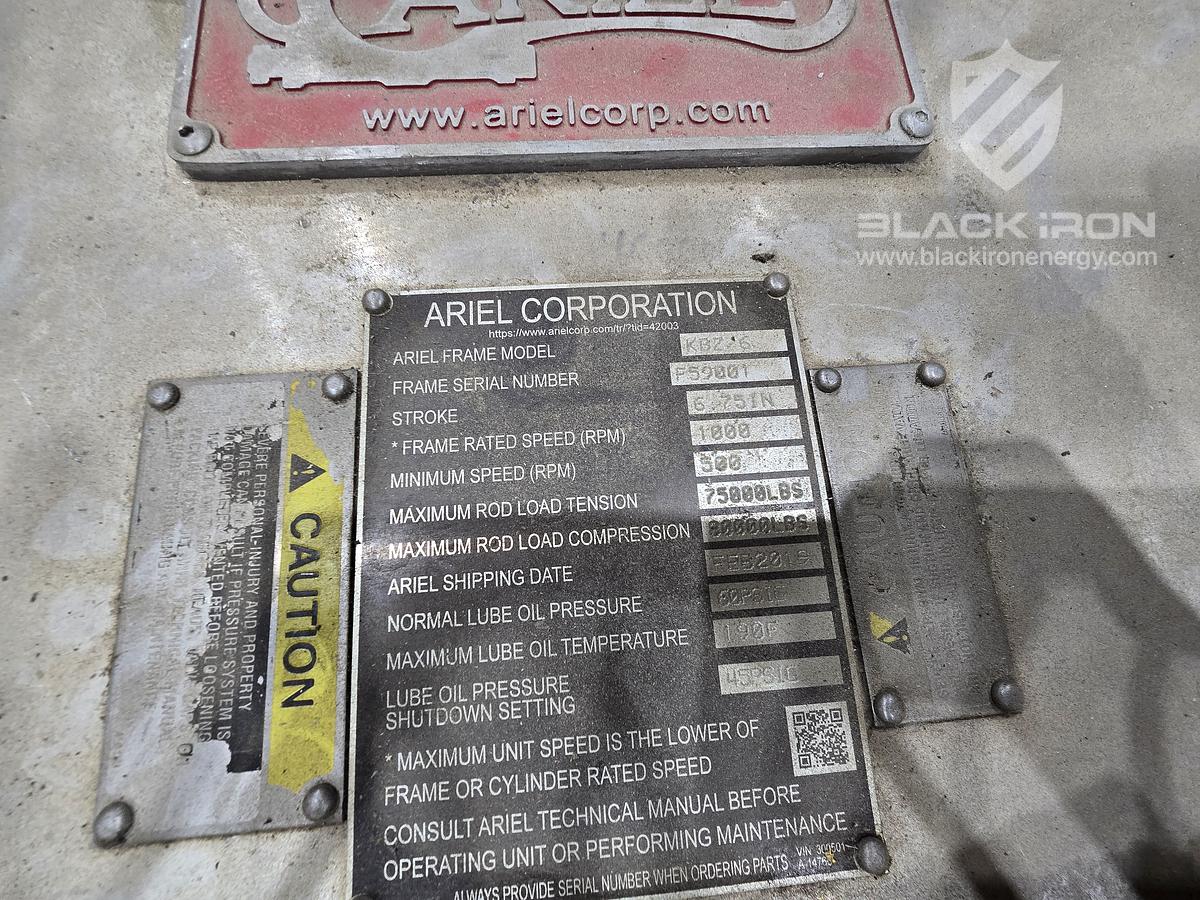 Used 5500 hp GE Electric Drive Ariel KBZ/6 4-Stage (1 of 4 Available)