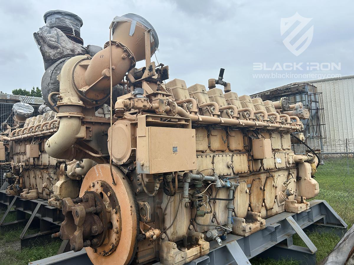 Used 2370 hp CAT 3608TA Ariel JGD/4 4-Stage Sour Recip Unit #090132